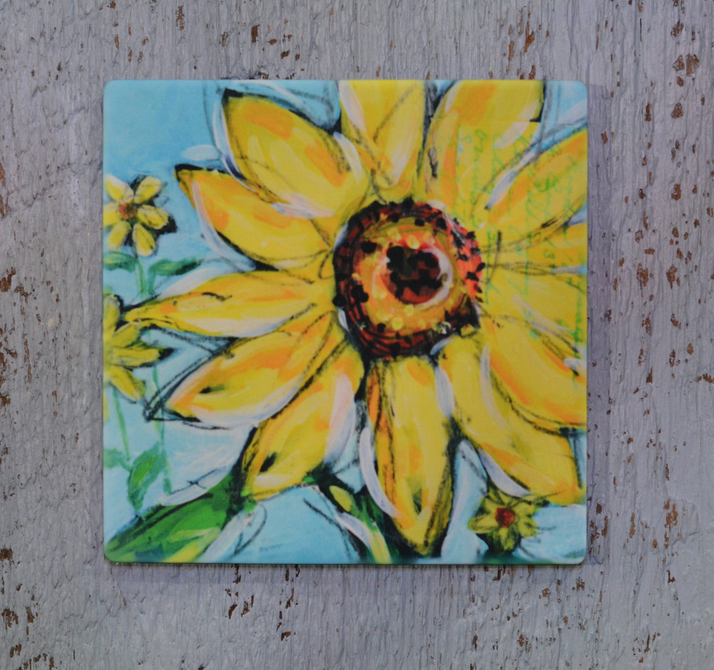 Coaster/ Trivet/ Magnet: Sunflower II