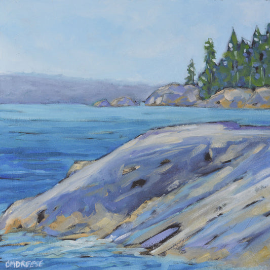 "Northern Stillness" Original Oil Painting on Canvas, Artist Christi Dreese