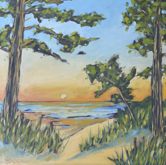 "Serenity for the Soul" Original Oil Painting on Canvas, Artist Christi Dreese