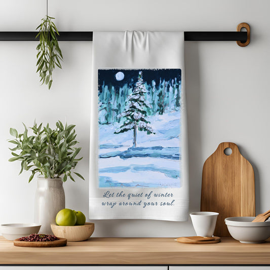 Dish Towel - Moonlit Stillness