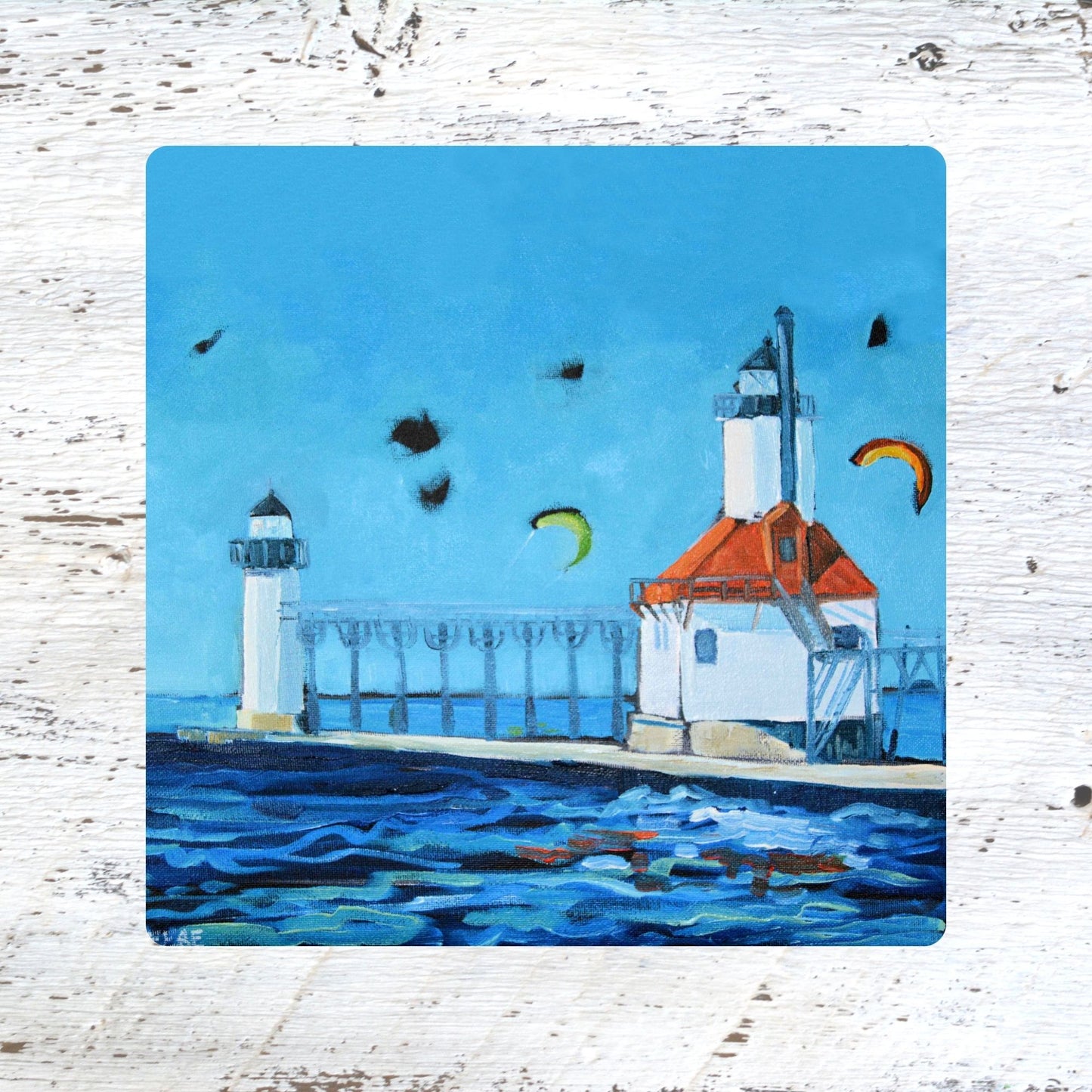 Coaster/ Trivet/ Magnet: St. Joseph Lighthouse
