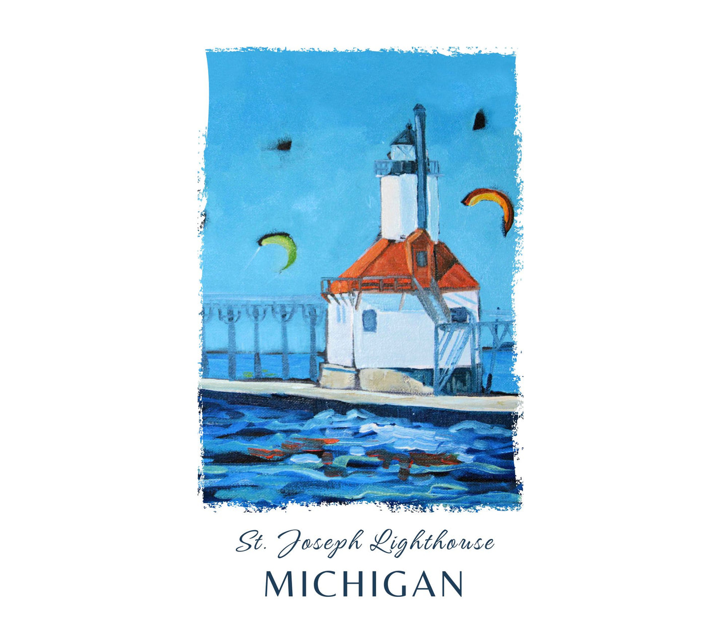 Dish Towel - "St. Joseph Lighthouse"