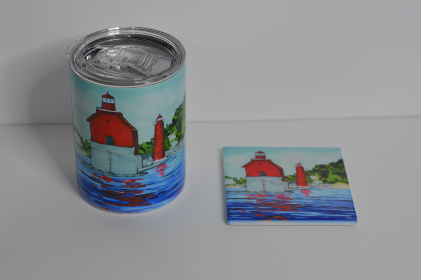 Grand Haven Lighthouse Tumbler Gift Sets