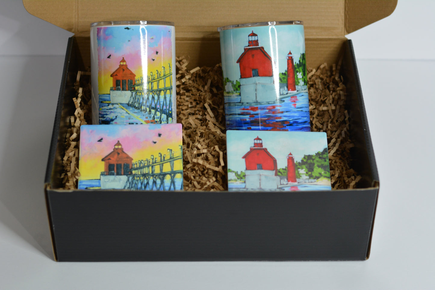 Grand Haven Lighthouse Tumbler Gift Sets