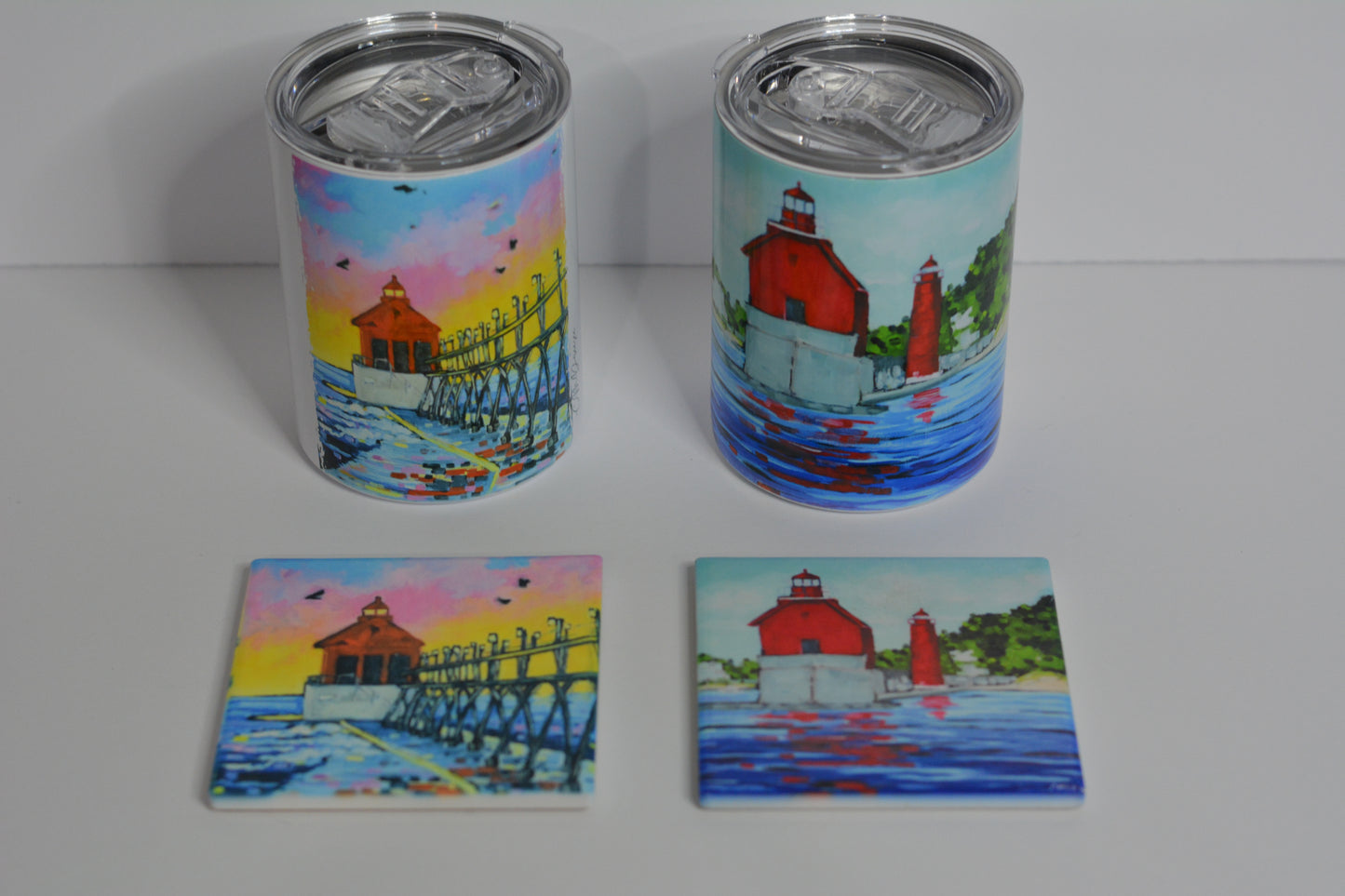 Grand Haven Lighthouse Tumbler Gift Sets