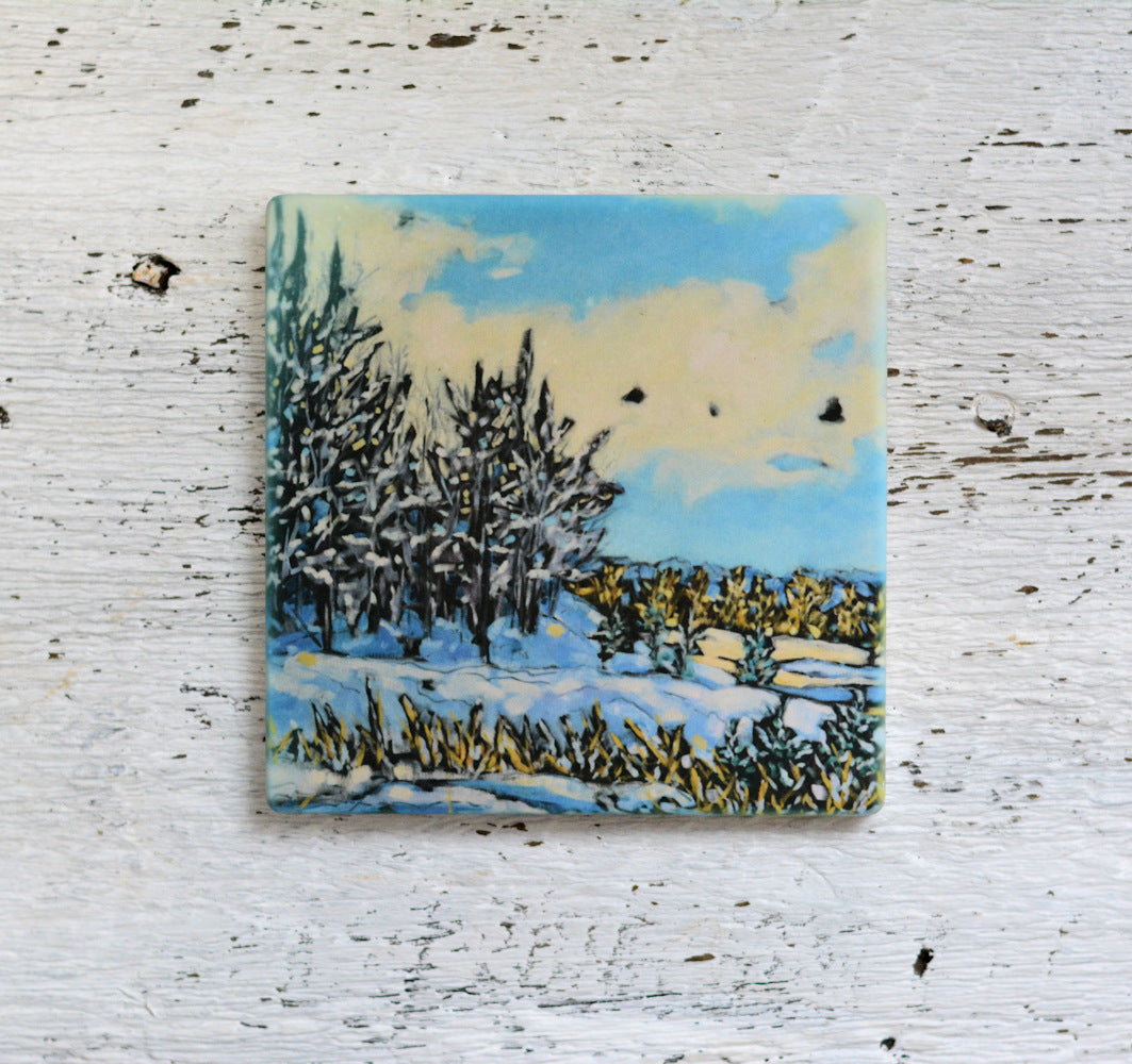 Coaster/ Trivet/ Magnet: Winter's Magic