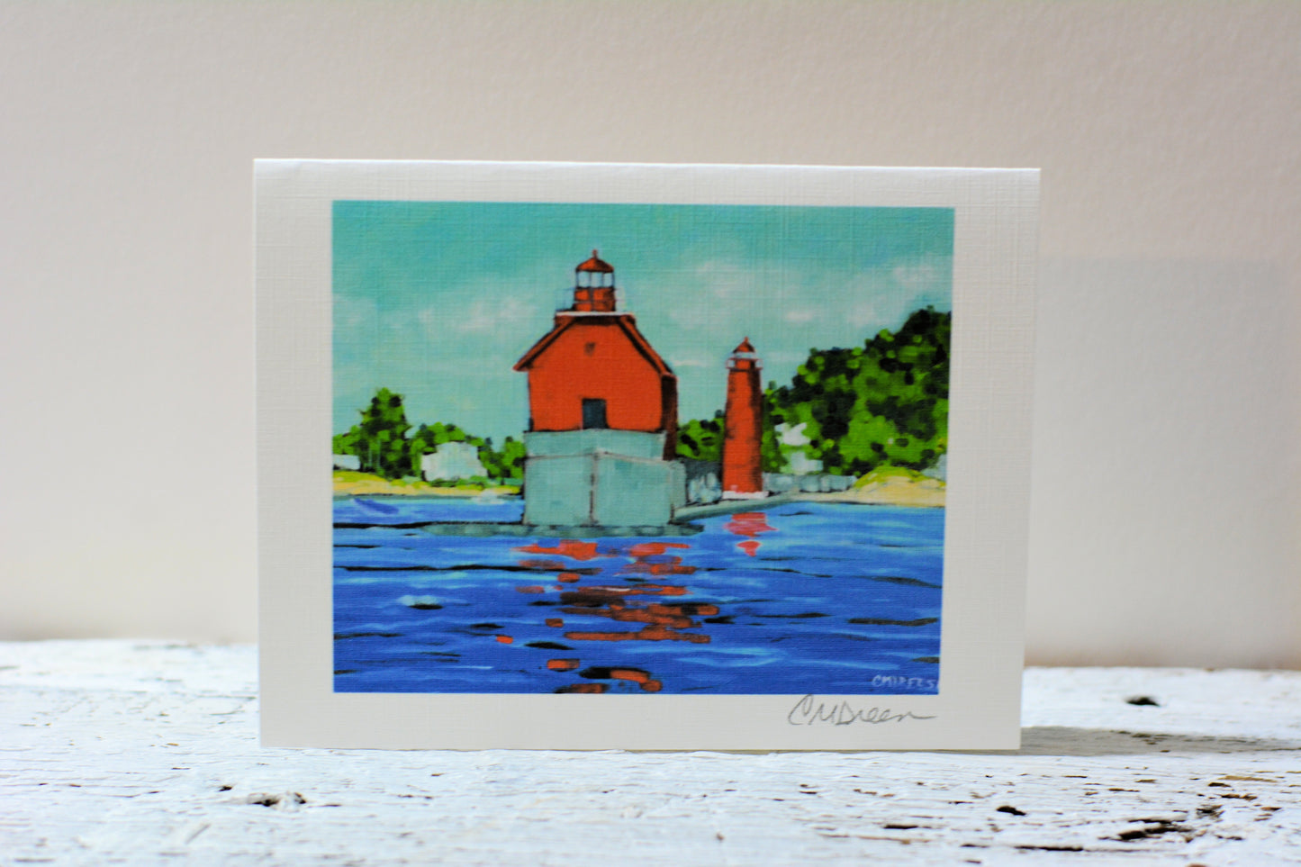 Notecards - Lake View: Grand Haven Lighthouse